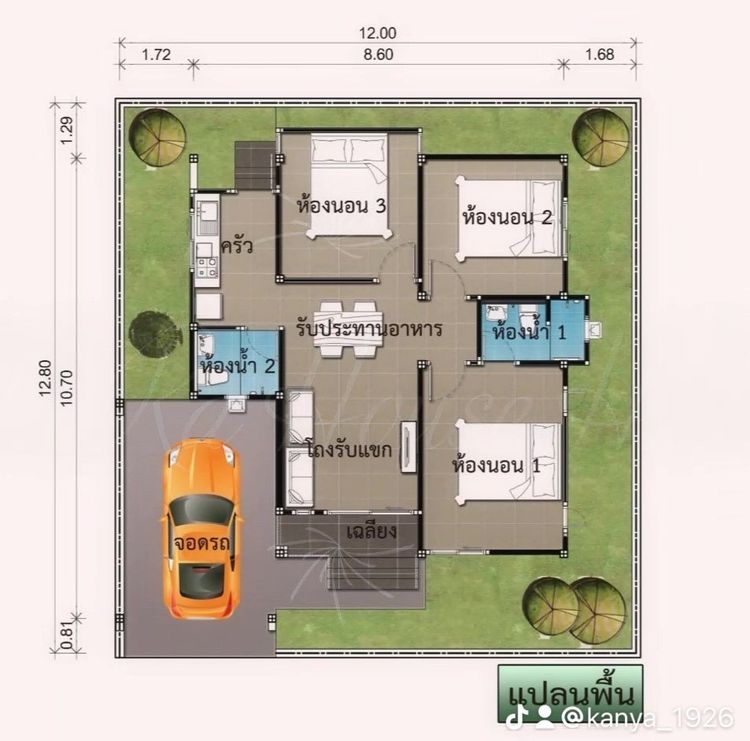 ภาพแบบบ้าน-บ้านเดี่ยว