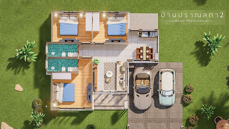 ภาพแบบบ้าน-บ้านเดี่ยว