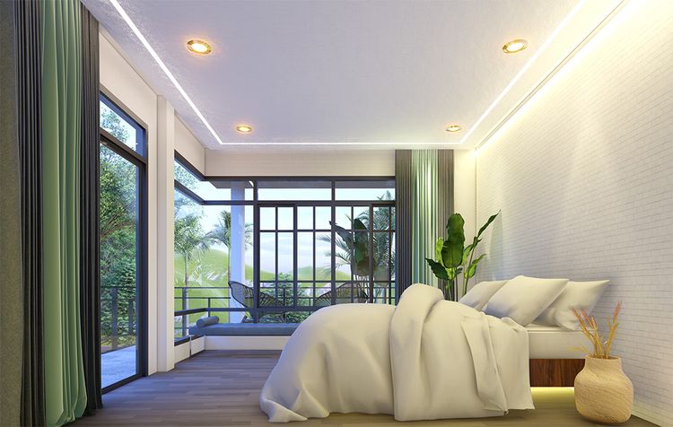 ภาพแบบบ้าน-บ้านเดี่ยว 2 ชั้น