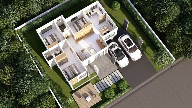 ภาพแบบบ้าน-บ้านเดอะพรีเมี่ยม