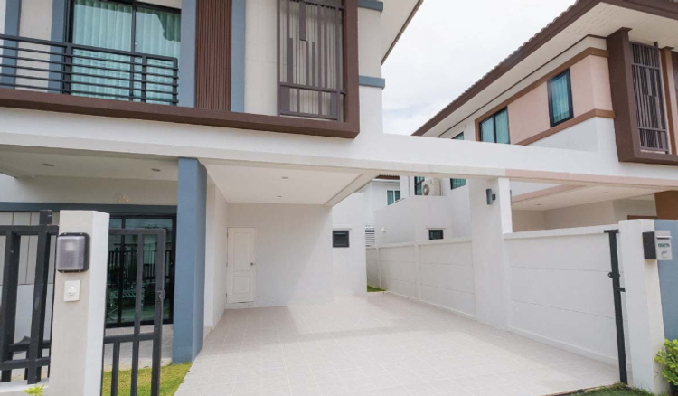 ภาพแบบบ้าน-บ้านแฝดสองชั้น Type A