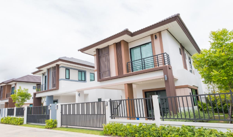 ภาพแบบบ้าน-บ้านแฝดสองชั้น Type B