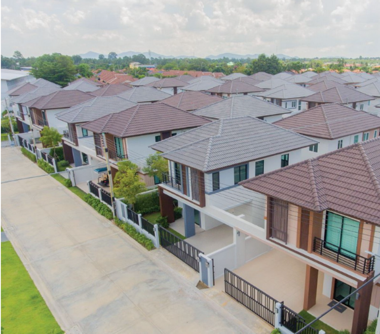 ภาพแบบบ้าน-บ้านแฝดสองชั้น Type B