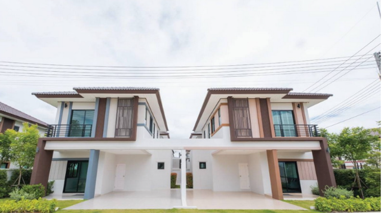ภาพแบบบ้าน-บ้านแฝดสองชั้น Type B
