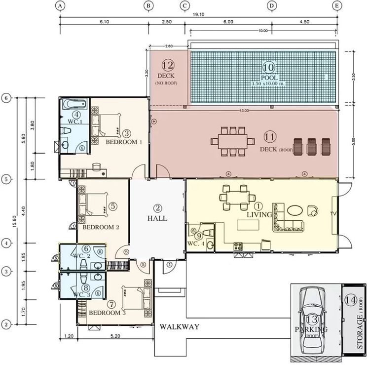 ภาพแบบบ้าน-VILLA TYPE B3 PLUS