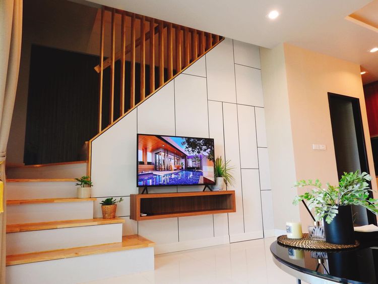 ภาพแบบบ้าน-ทาวน์โฮมสองชั้น