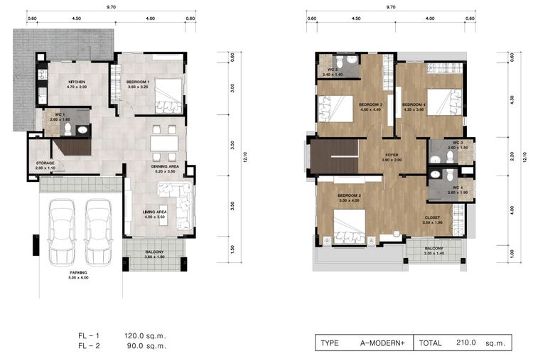 ภาพแบบบ้าน-A Modern