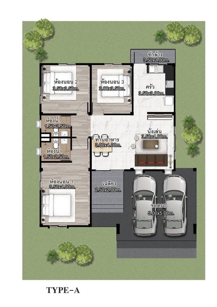 ภาพแบบบ้าน-Type A