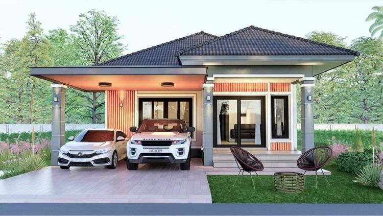 ภาพแบบบ้าน-บ้านเดี่ยว