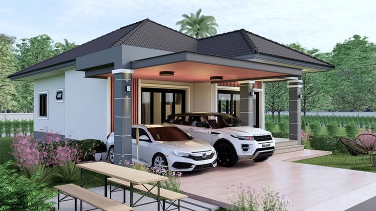 ภาพแบบบ้าน-บ้านเดี่ยว