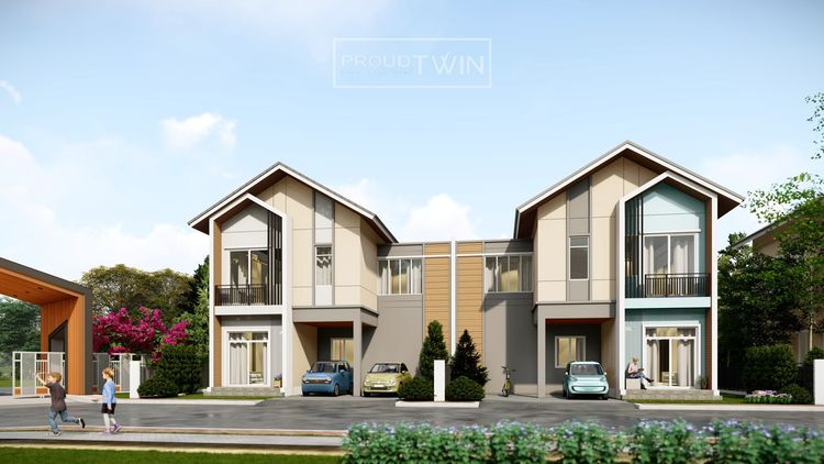 ภาพแบบบ้าน-บ้านแฝด