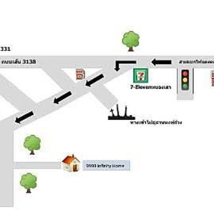 ภาพแบบบ้าน-ทาวน์โฮมชั้นเดียว