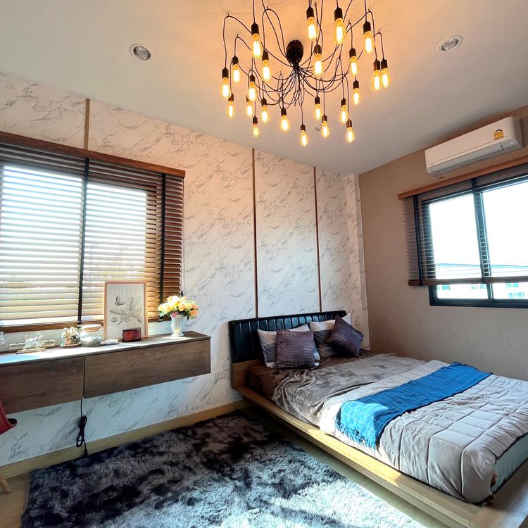 ภาพแบบบ้าน-ทาวน์โฮม สไตล์ บ้านแฝด