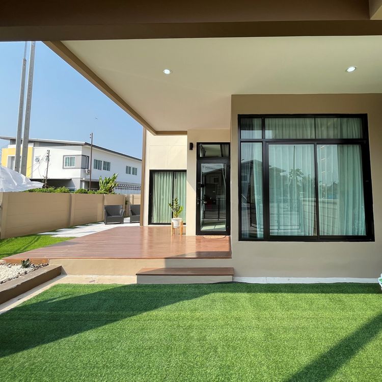 ภาพแบบบ้าน-ทาวน์โฮม สไตล์ บ้านแฝด