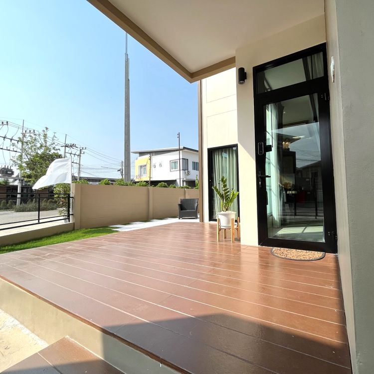 ภาพแบบบ้าน-ทาวน์โฮม สไตล์ บ้านแฝด