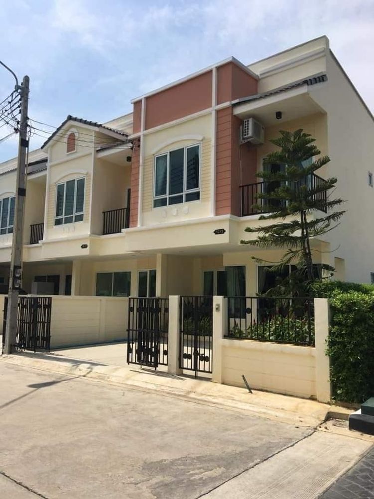 ภาพแบบบ้าน-ทาวน์โฮมสองชั้น