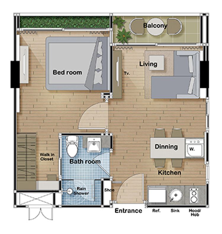 ภาพแบบบ้าน-Type B