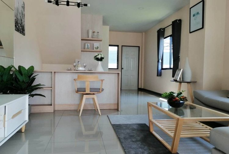 ภาพแบบบ้าน-ทาวน์โฮมสองชั้น