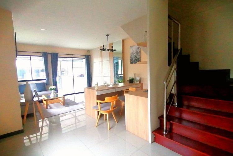 ภาพแบบบ้าน-ทาวน์โฮมสองชั้น