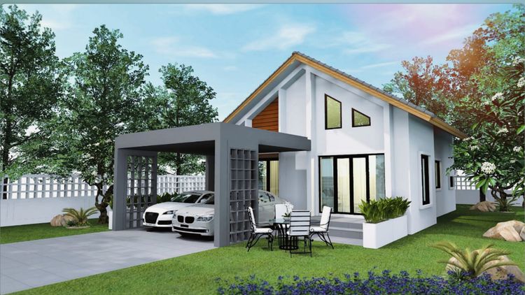 ภาพแบบบ้าน-บ้านเดี่ยว