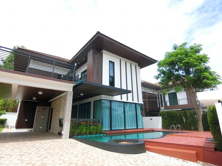 ภาพแบบบ้าน-บ้านเดี่ยวสองชั้น