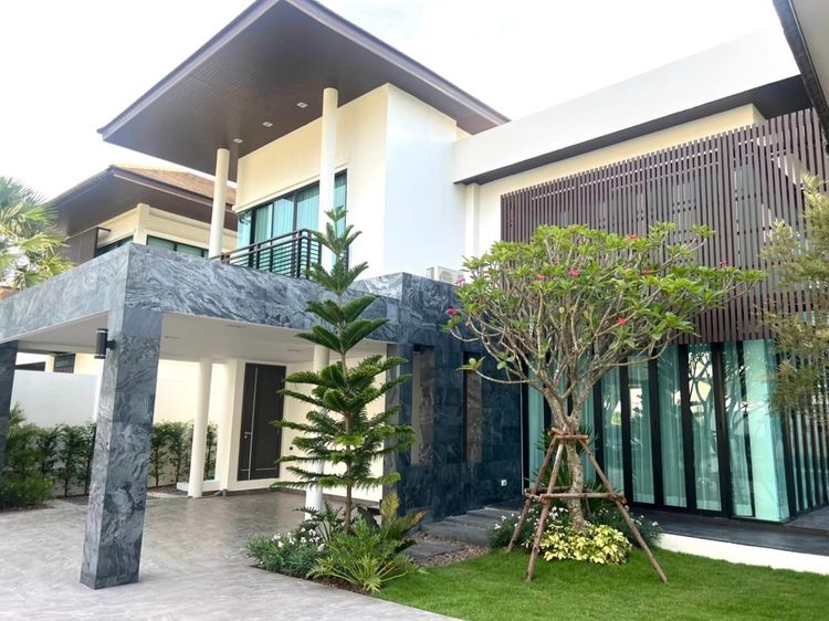 ภาพแบบบ้าน-บ้านเดี่ยวสองชั้น