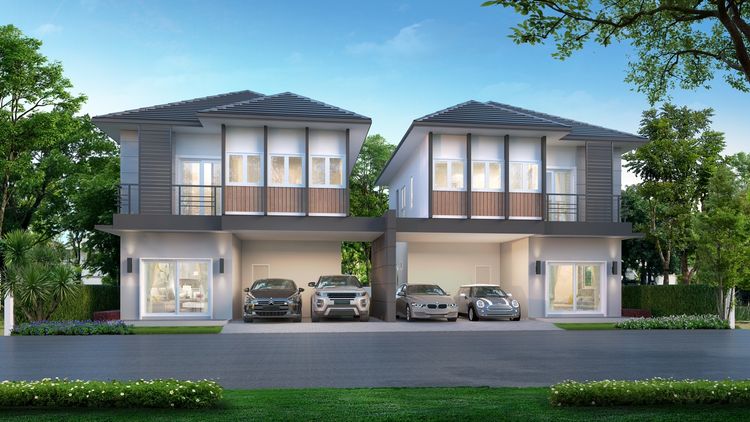 ภาพแบบบ้าน-Wealthy Type (บ้านแฝด)