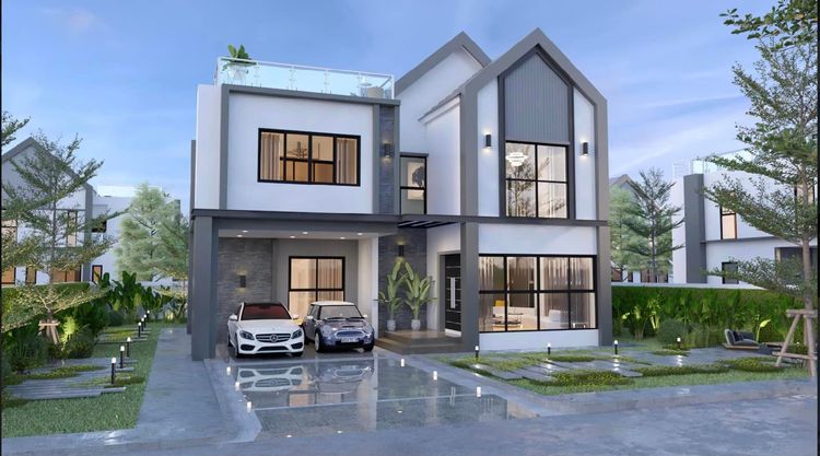 ภาพแบบบ้าน-Wara Pool Villa ชั้นครึ่ง