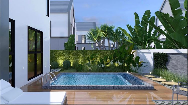 ภาพแบบบ้าน-Wara Pool Villa ชั้นครึ่ง