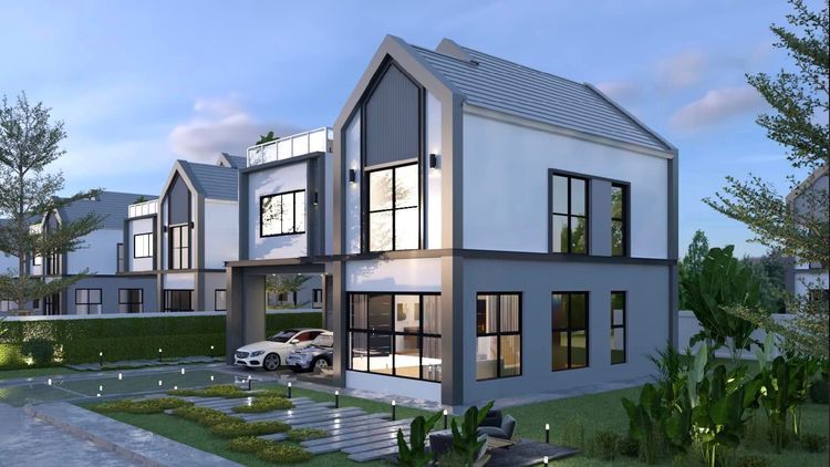 ภาพแบบบ้าน-Wara Pool Villa ชั้นครึ่ง