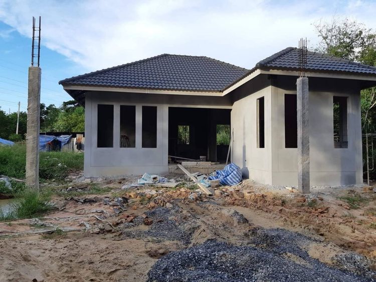 ภาพแบบบ้าน-บ้านเดี่ยว ชั้นเดียว