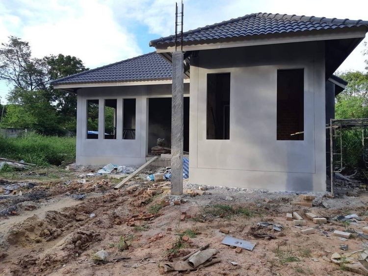 ภาพแบบบ้าน-บ้านเดี่ยว ชั้นเดียว