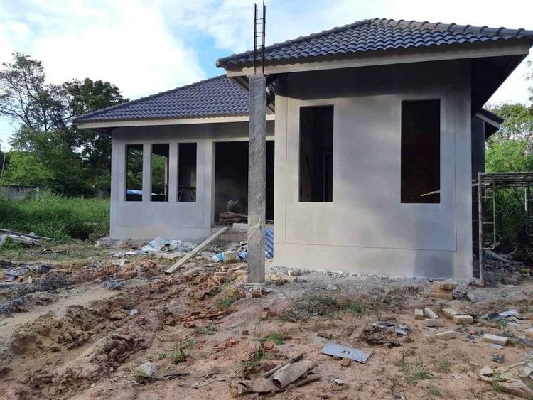 ภาพแบบบ้าน-บ้านเดี่ยว ชั้นเดียว