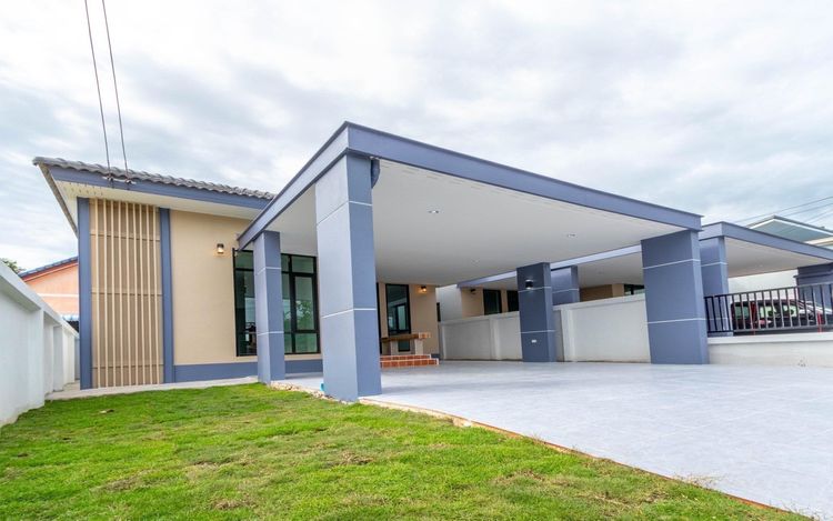 ภาพแบบบ้าน-บ้านเดี่ยว ชั้นเดียว