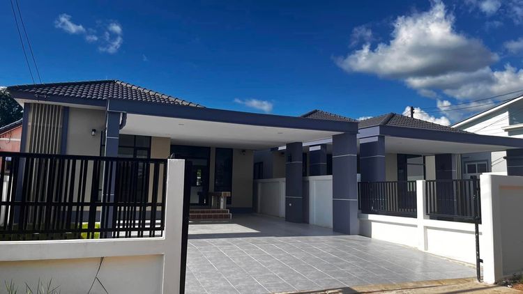 ภาพแบบบ้าน-บ้านเดี่ยว ชั้นเดียว