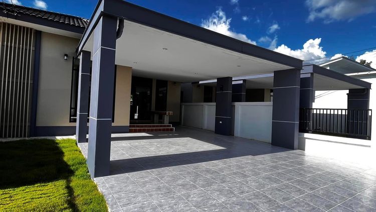 ภาพแบบบ้าน-บ้านเดี่ยว ชั้นเดียว