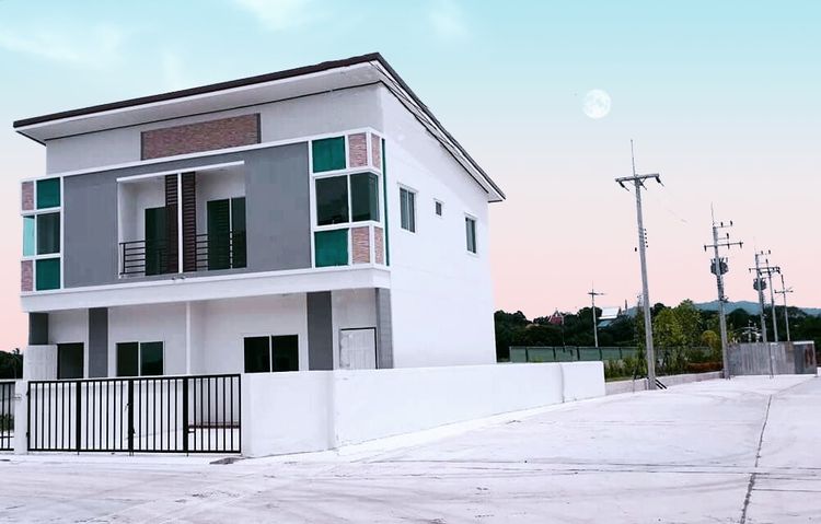 ภาพแบบบ้าน-ทาวน์โฮมสองชั้น