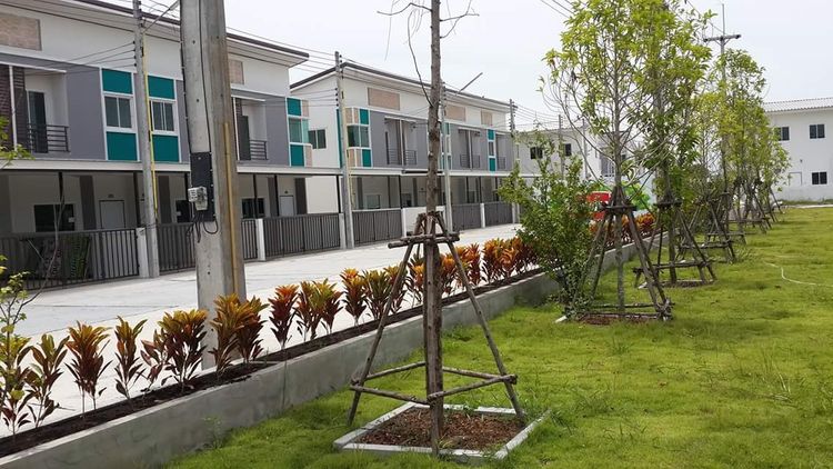 ภาพแบบบ้าน-ทาวน์โฮมสองชั้น