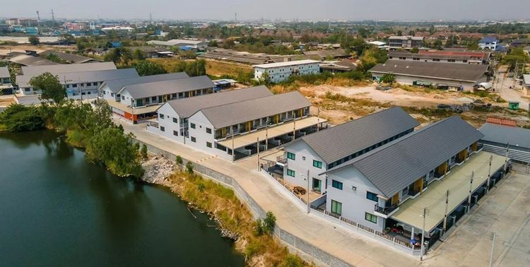 ภาพแบบบ้าน-ทาวน์โฮมสองชั้น