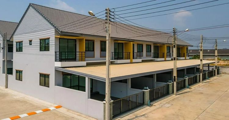 ภาพแบบบ้าน-ทาวน์โฮมสองชั้น