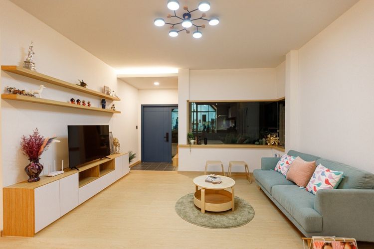 ภาพแบบบ้าน-บ้านแฝดสไตล์บ้านเดี่ยวชั้นเดียว