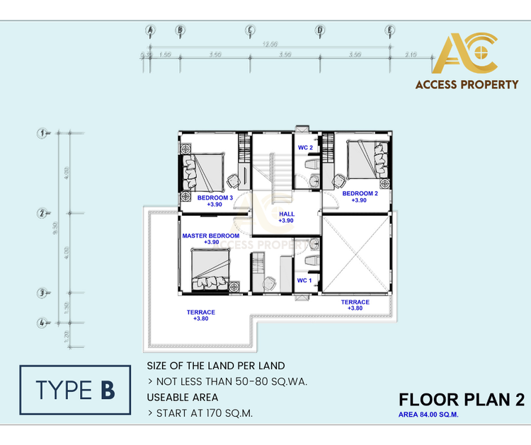 ภาพแบบบ้าน-Type B