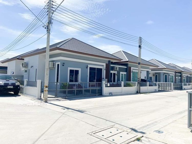 ภาพแบบบ้าน-บ้านแฝดชั้นเดียว