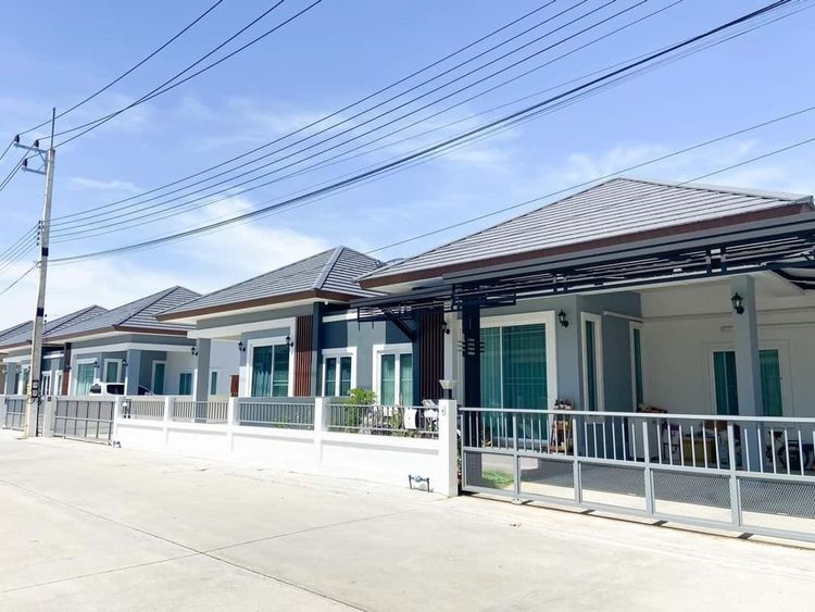 ภาพแบบบ้าน-บ้านแฝดชั้นเดียว