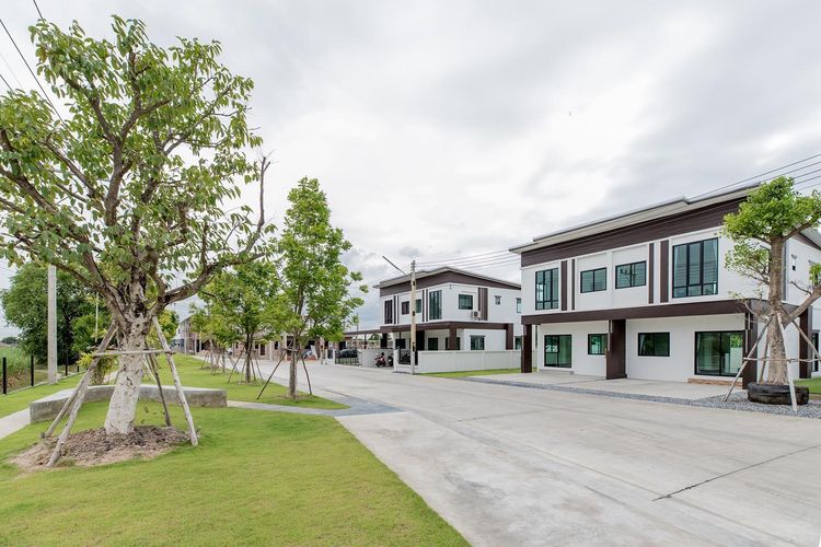 ภาพแบบบ้าน-บ้านแฝดสไตล์บ้านเดี่ยว