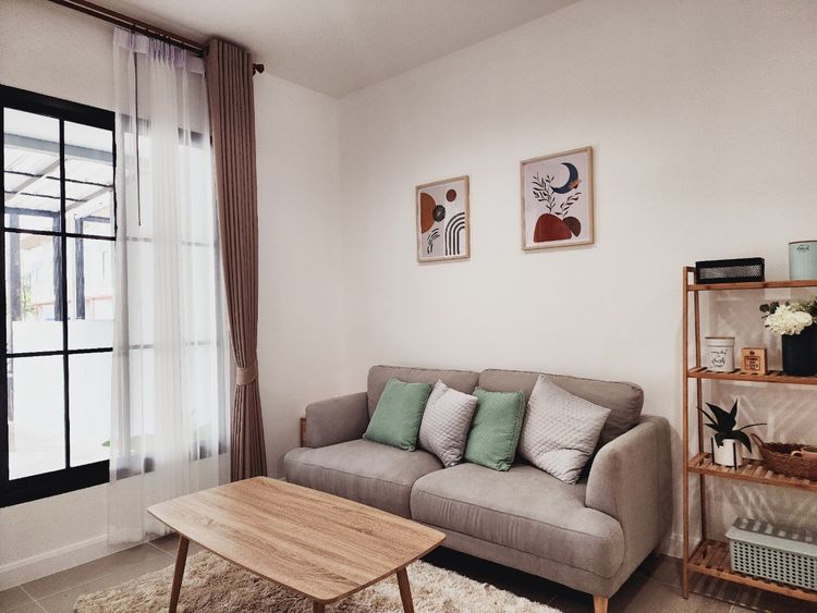 ภาพแบบบ้าน-ทาวน์โฮม 2 ชั้น หน้ากว้าง 6.5 เมตร ไฮท์ลิฟวิ่ง โครงการ 7