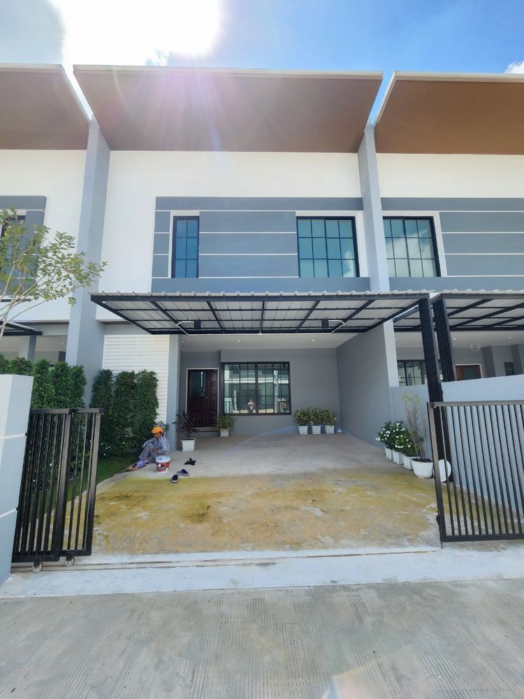 ภาพแบบบ้าน-ทาวน์โฮม 2 ชั้น หน้ากว้าง 6.5 เมตร ไฮท์ลิฟวิ่ง โครงการ 7