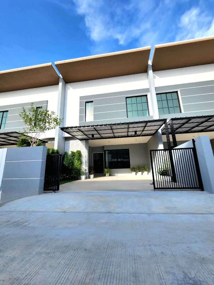 ภาพแบบบ้าน-ทาวน์โฮม 2 ชั้น หน้ากว้าง 7.5 เมตร ไฮท์ลิฟวิ่ง โครงการ 7