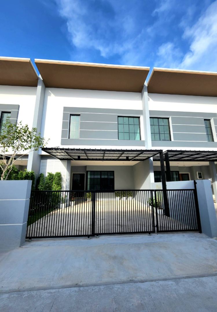 ภาพแบบบ้าน-ทาวน์โฮม 2 ชั้น หน้ากว้าง 7.5 เมตร ไฮท์ลิฟวิ่ง โครงการ 7