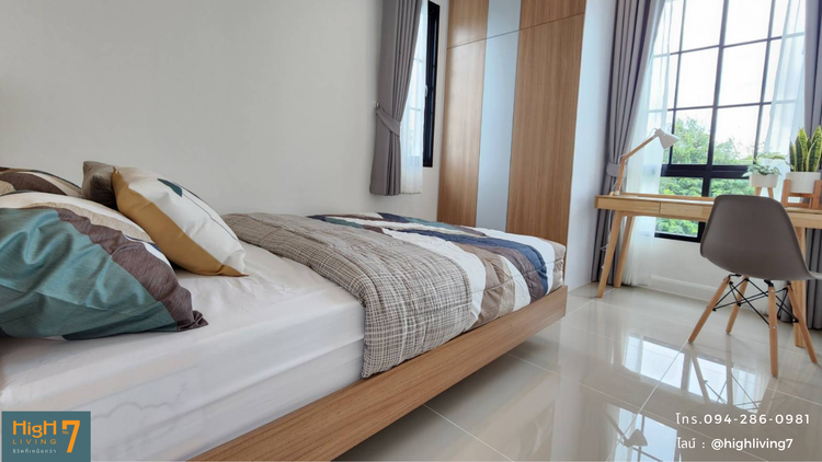 ภาพแบบบ้าน-บ้านแฝด 2 ชั้น ไฮท์ลิฟวิ่ง โครงการ 7